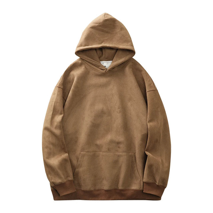 Durable men's heavyweight hoodie, ultra-soft interior, designed for warmth and long-lasting comfort.