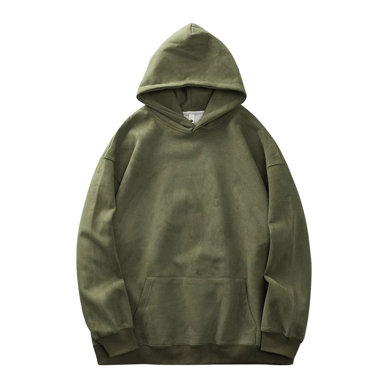 Men's cozy heavyweight pullover hoodie with ultra-soft fabric, ensuring ultimate warmth & relaxed fit.