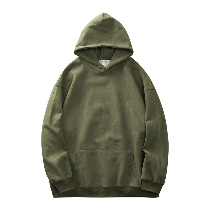 Men's cozy heavyweight pullover hoodie with ultra-soft fabric, ensuring ultimate warmth & relaxed fit.
