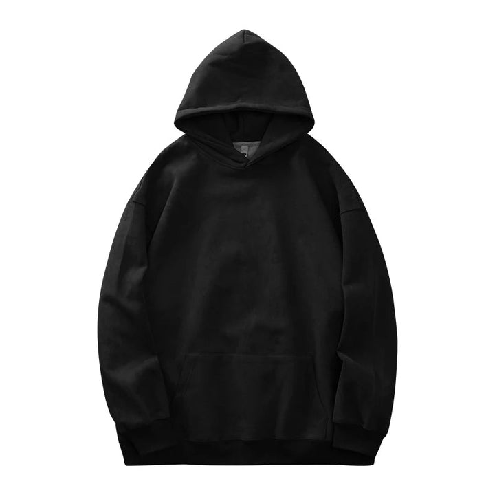 Casual men's ultra-soft heavyweight hoodie, perfect for streetwear or ultimate warmth on chilly days.