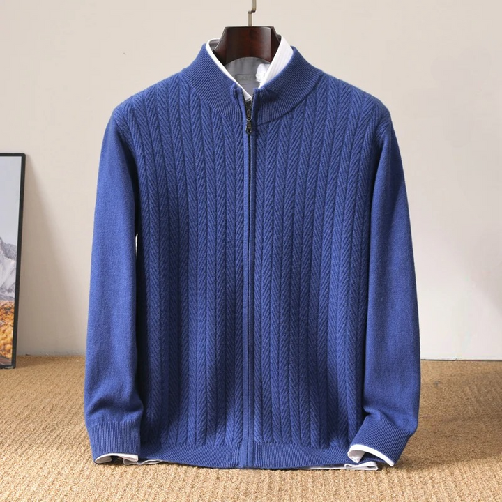 Cozy men's longsleeve sweater, perfect for everyday comfort. Soft knit pullover, warm & chic.