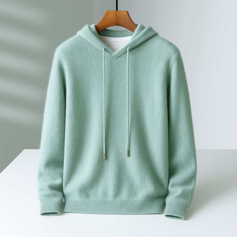 Men's ultra-soft pullover hoodie in a tailored fit for everyday comfort and casual style.