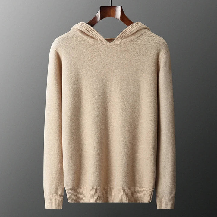 Men's ultra-soft pullover hoodie in cozy fabric, perfect for casual & lounge wear.