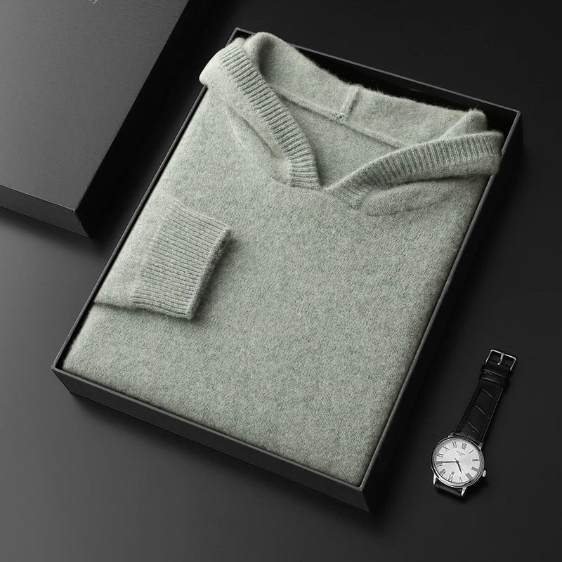 Men's pullover hoodie: ultra-soft, warm, cozy comfort, casual, lounge wear, everyday menswear.