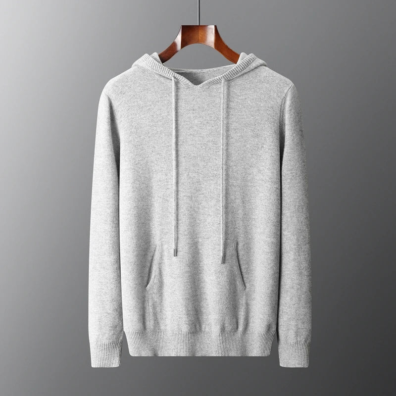 Cozy men's ultra-soft pullover hoodie. Vienna Collection for everyday warmth, comfort & stylish loungewear.