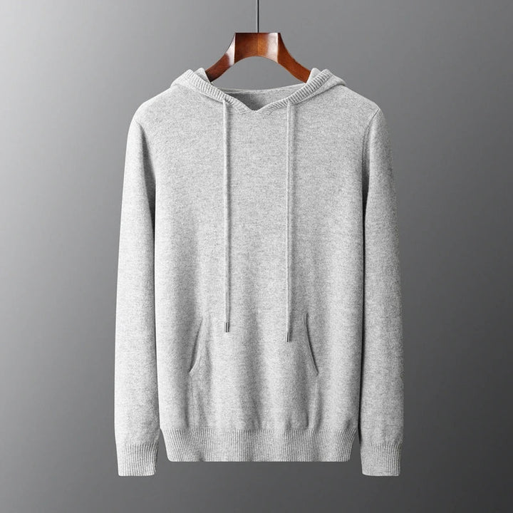 Cozy men's ultra-soft pullover hoodie. Vienna Collection for everyday warmth, comfort & stylish loungewear.