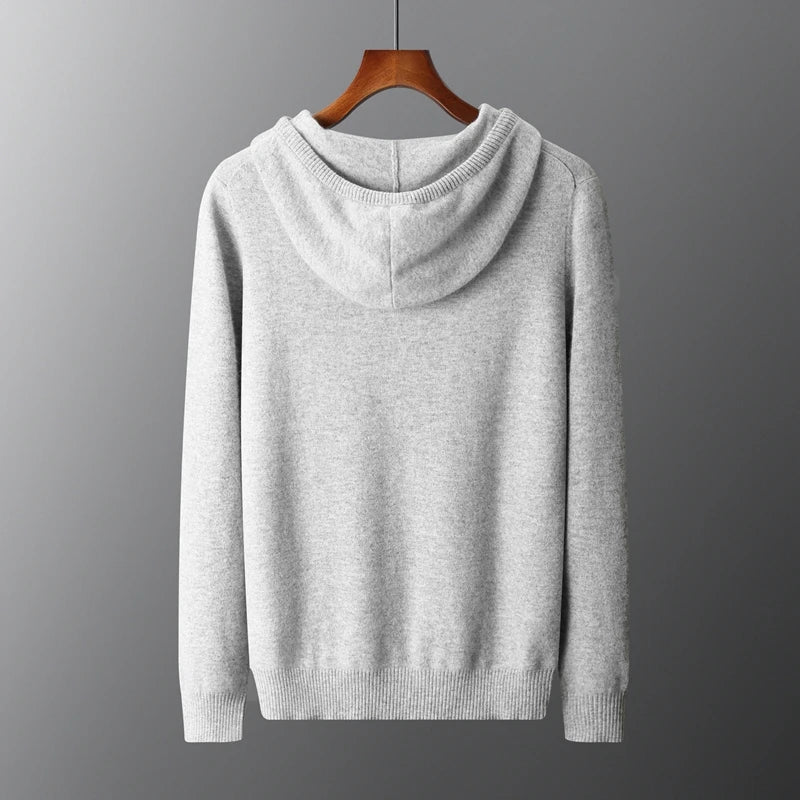 Vienna Collection men's ultra-soft pullover hoodie. Perfect for comfortable, stylish casual wear & layering.