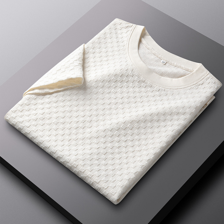 Stylish men's ultra-soft capri comfort set. Relaxed fit two-piece loungewear for cozy home & casual fashion.