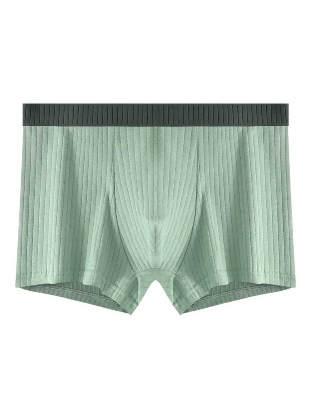 Men's comfortable 6-pack underwear: ribbed modal boxer briefs, chafe-free design.