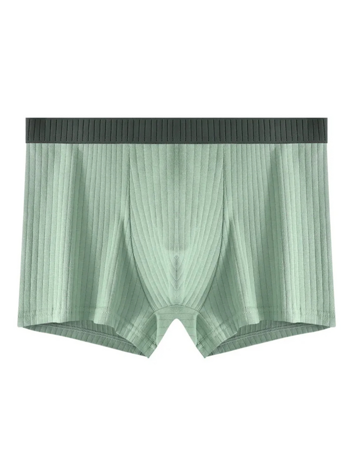 Men's comfortable 6-pack underwear: ribbed modal boxer briefs, chafe-free design.