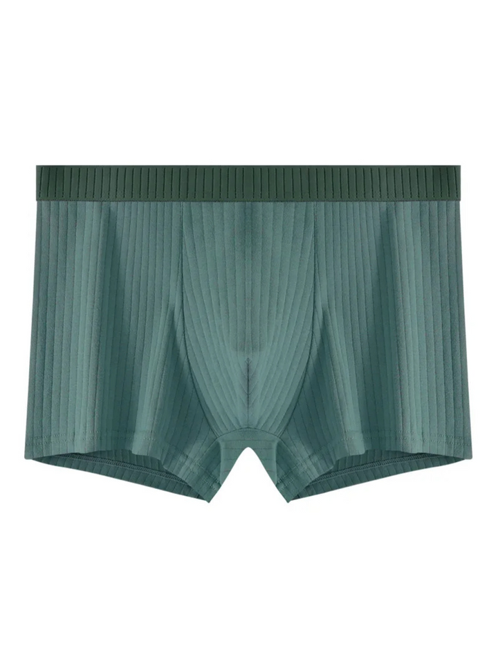 Ultra-soft men's modal ribbed boxer briefs 6-pack for superior comfort & fit.