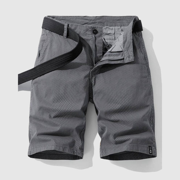 Men's relaxed fit urban shorts, ideal for comfortable everyday summer wear. Versatile casual style, men's apparel.
