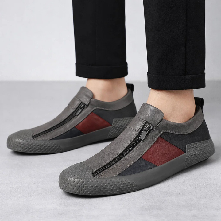 Urban walking shoes: Men's comfort sneakers with responsive cushioning, perfect for street style & daily adventures.