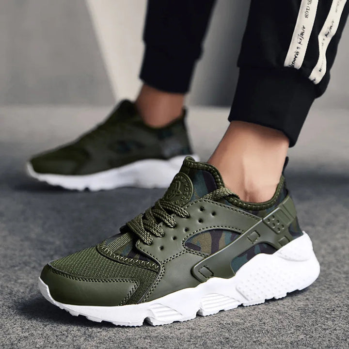 Stylish men's urban street sneakers, durable for daily wear, combining men's fashion and function.