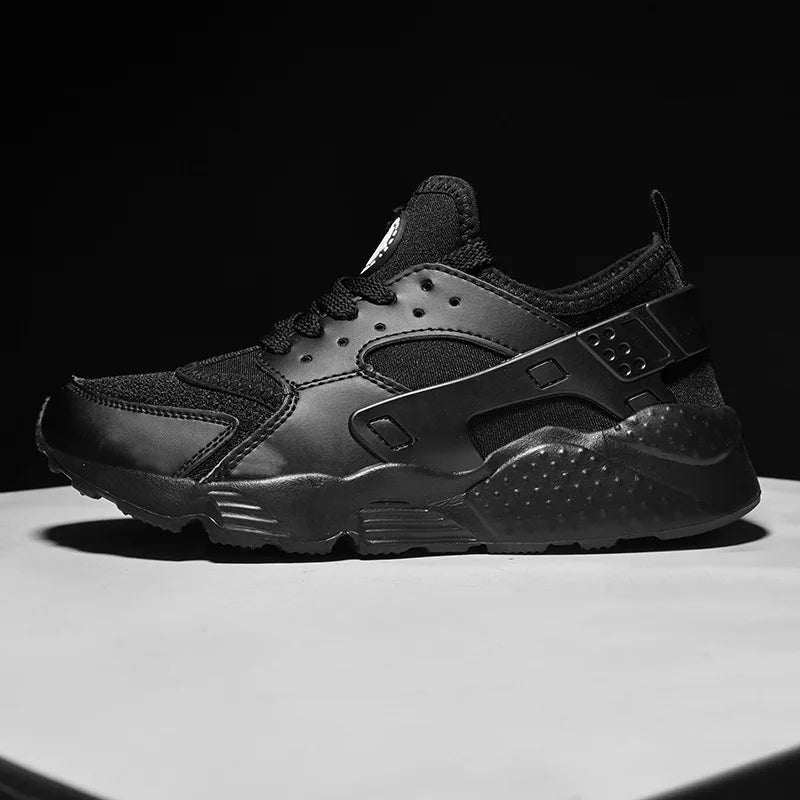 Men's comfort street sneakers with breathable material & durable traction sole for active urban life.