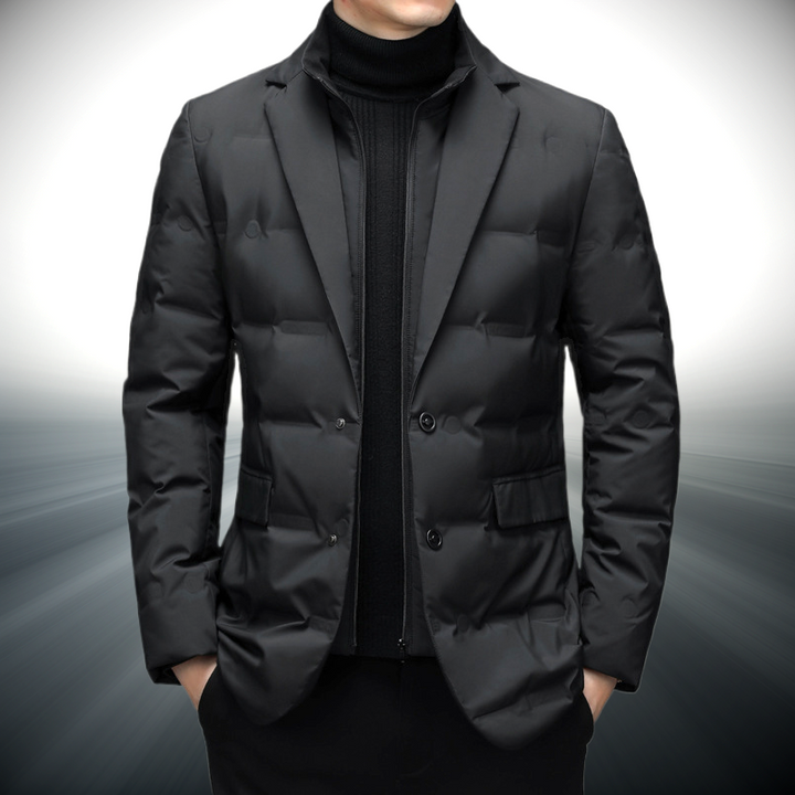 Men's urban windproof jacket, all-weather performance outerwear, modern stylish design.