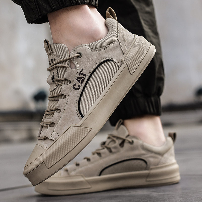 Athletic men's sneakers, UrbanEdge Comfort, stylish for casual urban fashion.