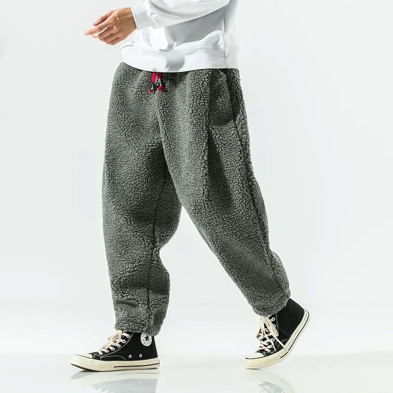 Stylish men's wool joggers, Valby design, perfect for casual wear, loungewear, or winter comfort.