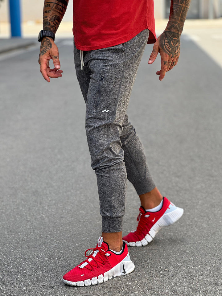 Everyday Valencia men's joggers, premium stretch for casual and active use.