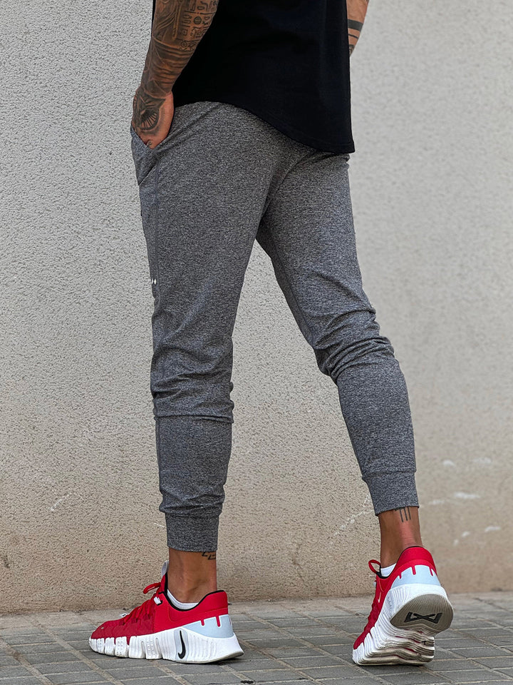 Comfort fit men's Valencia joggers, stretch fabric for freedom of movement.