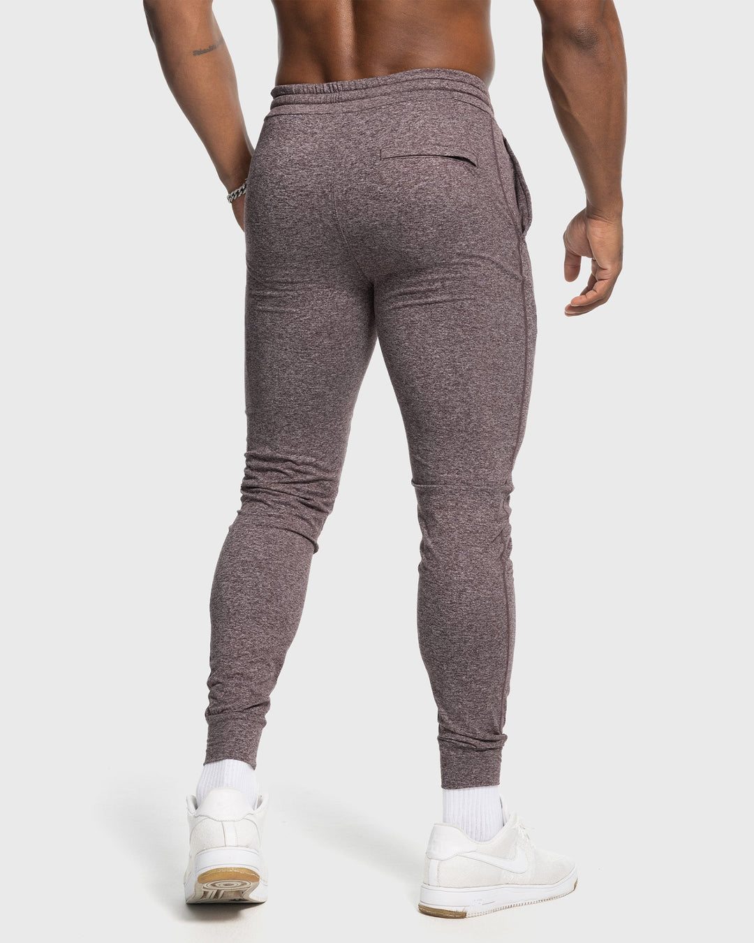 Casual comfort fit men's Valencia joggers, stretch fabric for ultimate ease.