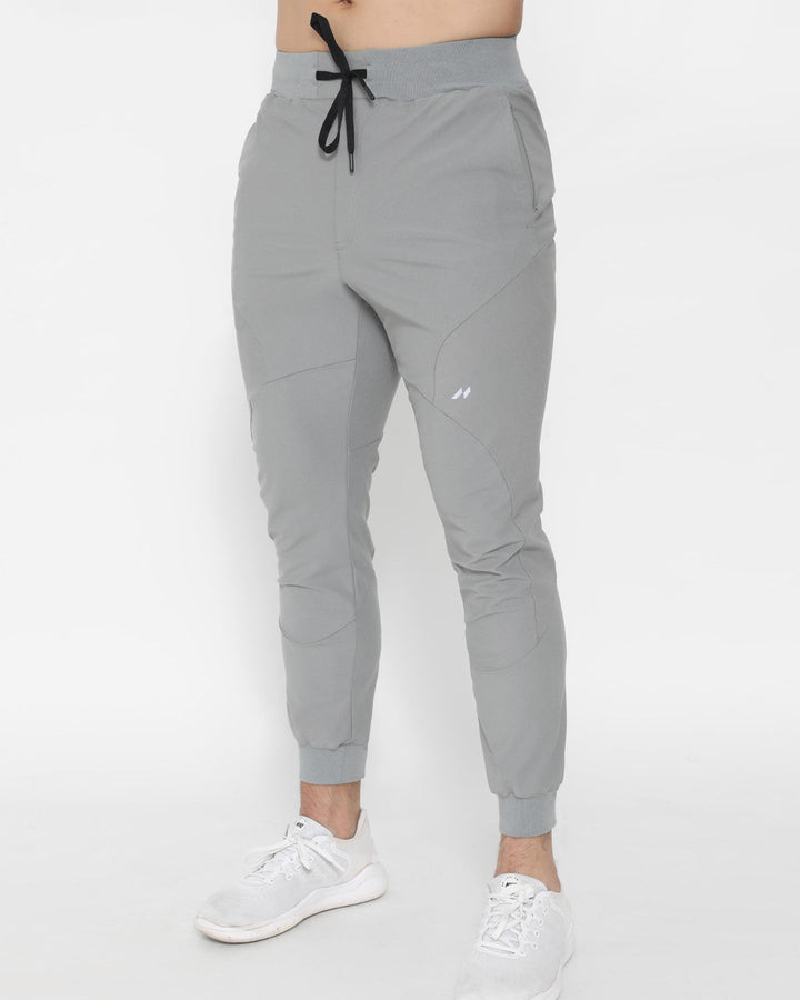 Tapered fit Valenza men's jogger pants, performance athletic bottoms for comfort.