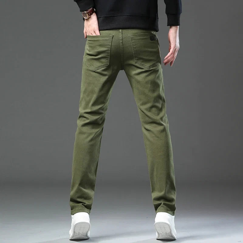 Vance regular fit straight leg pants for men. Offering versatile comfort, perfect for all-season casual & work.