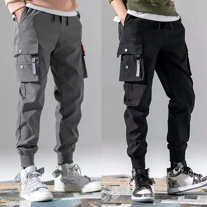 Men's stylish Velocity cargo joggers, designed with an athletic fit for active wear and modern appeal.