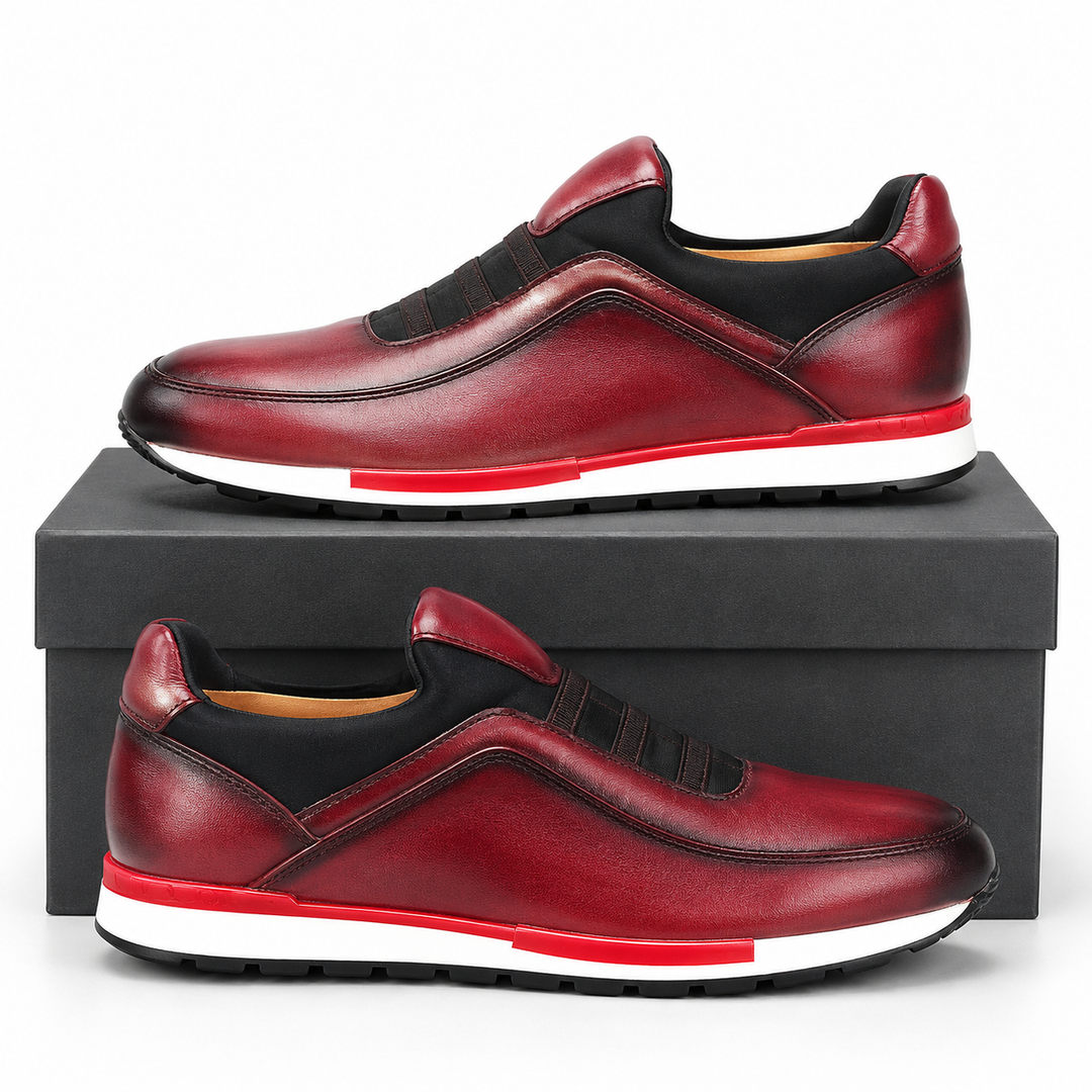 A pair of genuine velour leather brogues. Classic men's shoes offering retro style and comfortable fit.