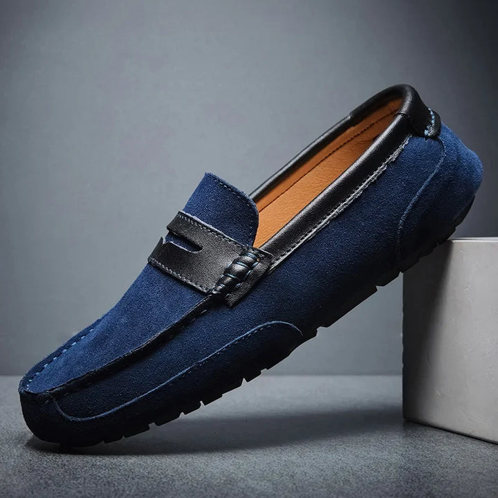 Classic men's Verdi slip-on loafers, a stylish and comfortable choice for modern fashion and everyday sophistication.