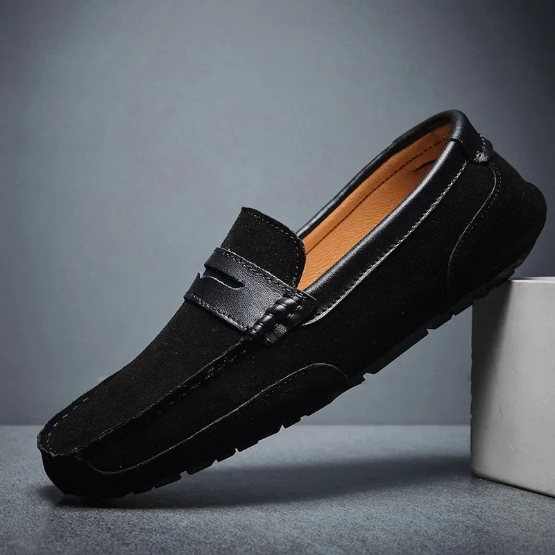 Elegant men's Verdi slip-on loafers for effortless style; comfortable and suitable for both casual and dress occasions.