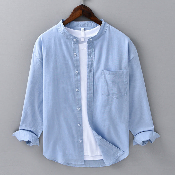 Men's Verona casual button-down shirt, lightweight, relaxed fit for summer fashion.