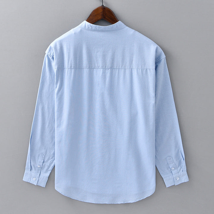 Comfortable men's Verona casual button-down, lightweight and relaxed fit, perfect for summer days.