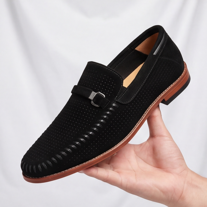 Men's breathable Verona Perforated Loafers, engineered for supreme comfort and sophisticated style.