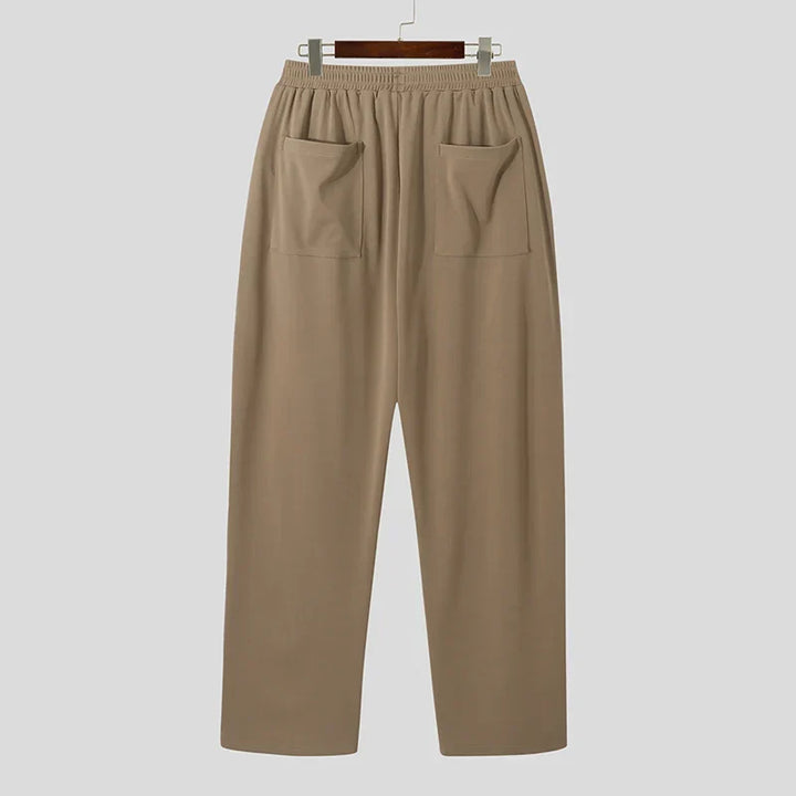 Stylish Verona Pleated Men's Dress Pants, a comfortable and sophisticated choice for modern men.