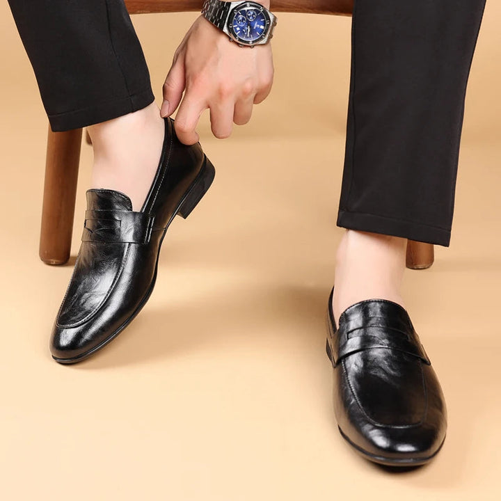 Casual Men's Verona slip-on loafers, comfortable yet polished for relaxed style.