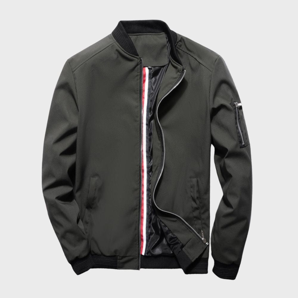 Chase men's bomber jacket, a trendy and versatile outerwear choice for everyday fashion.