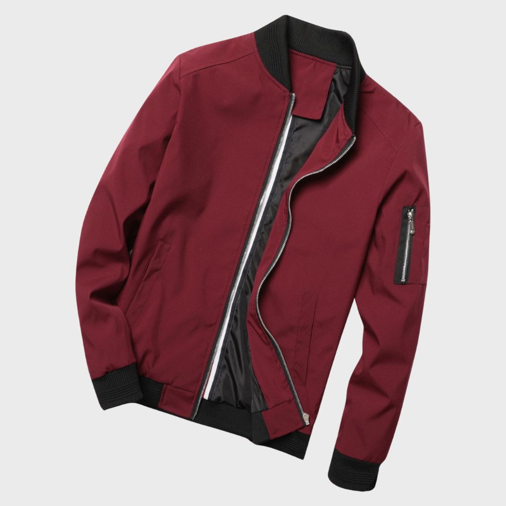Everyday men's jacket, the stylish Chase bomber for versatile casual wear and trendy outfits.