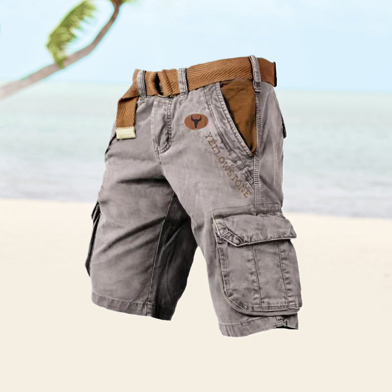 Men's versatile cargo shorts, ideal for everyday comfort and utility.