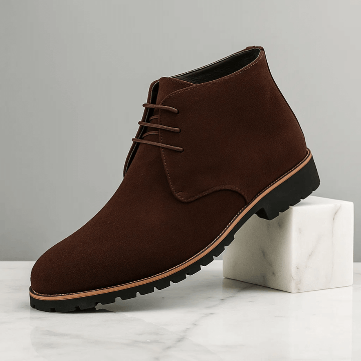 Men's versatile everyday boots, perfect for casual or dressy outfits. Stylish and comfortable fall/winter footwear.