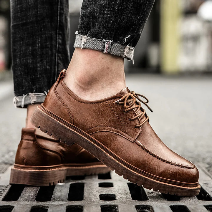 Durable men's versatile shoes, comfortable for all-day wear. Smart lace-up design for everyday casual or dress occasions.