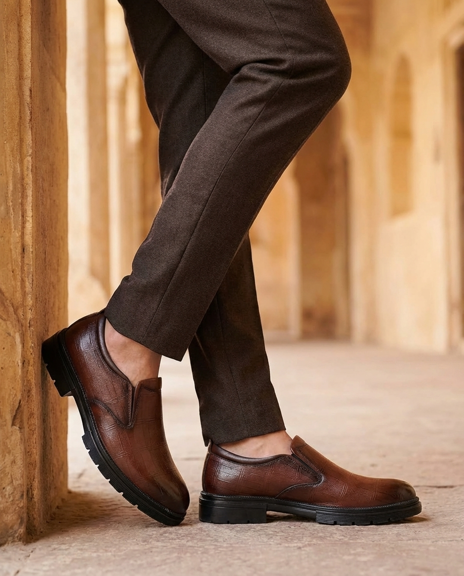 Men's fashion loafers, comfortable everyday slip-on shoes suitable for versatile smart casual looks.