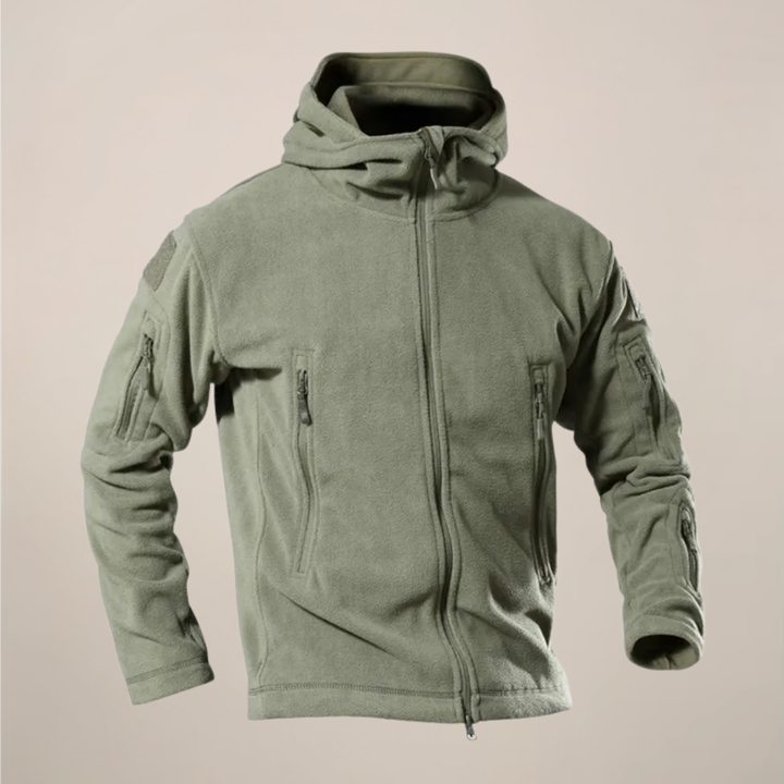 Men's versatile hooded jacket for cool autumn weather. Lightweight, weather-resistant outerwear perfect for outdoor adventures.