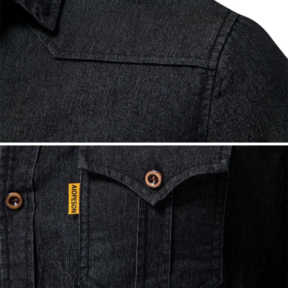 Men's slim fit long sleeve button-down, a classic and modern everyday top.