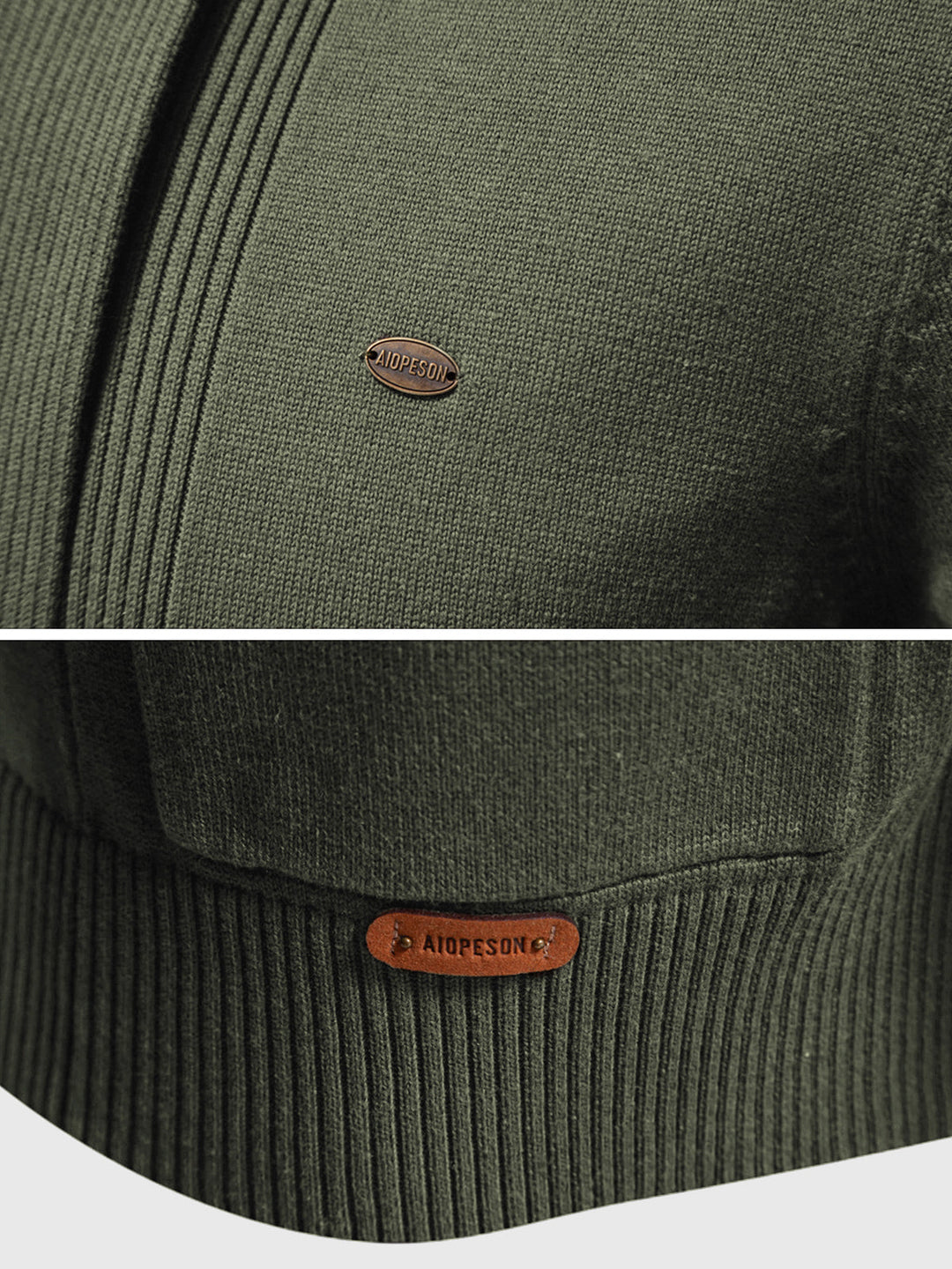 Classic men's open-front cardigan. Soft long sleeve pocket sweater, great for simple layering.