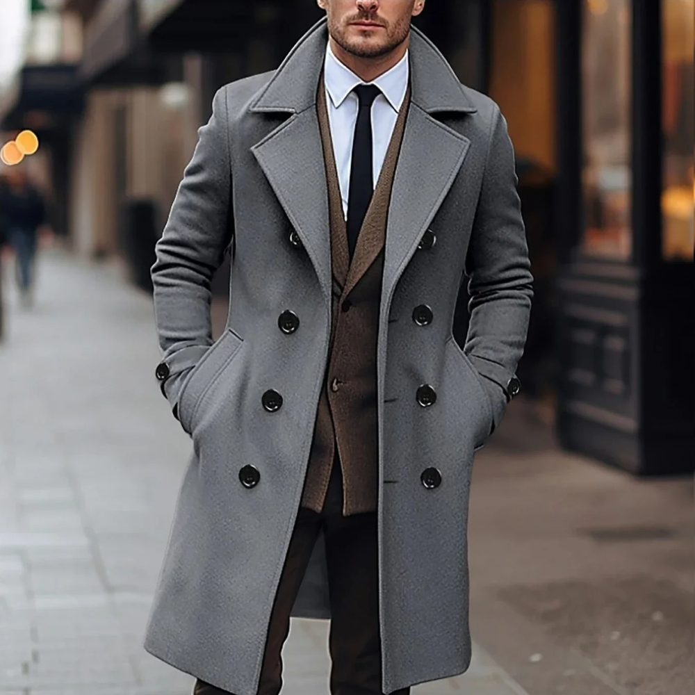 Versatile Men's Victor classic jacket, suitable for casual or formal men's fashion. Stylish outerwear for layering.
