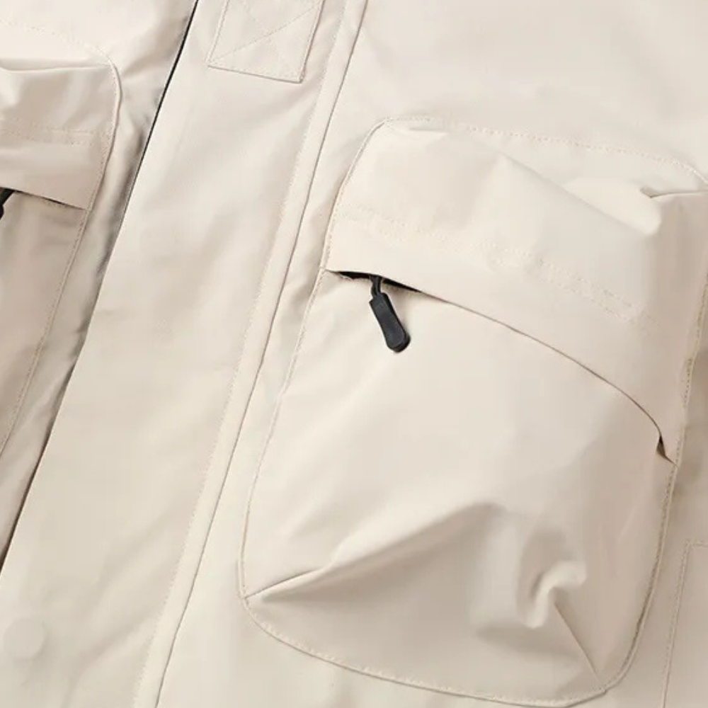 Durable men's lightweight windbreaker, Victor, perfect for hiking, running, or casual outdoor spring adventures.