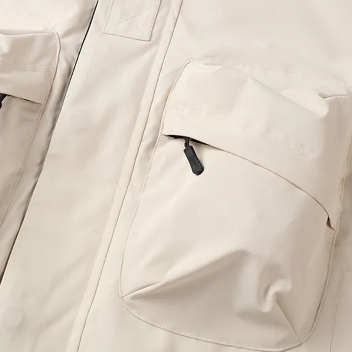 Durable men's lightweight windbreaker, Victor, perfect for hiking, running, or casual outdoor spring adventures.