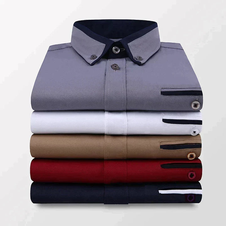 Comfortable Men's Victor short sleeve shirt. Regular fit, perfect for warm weather & everyday casual menswear.