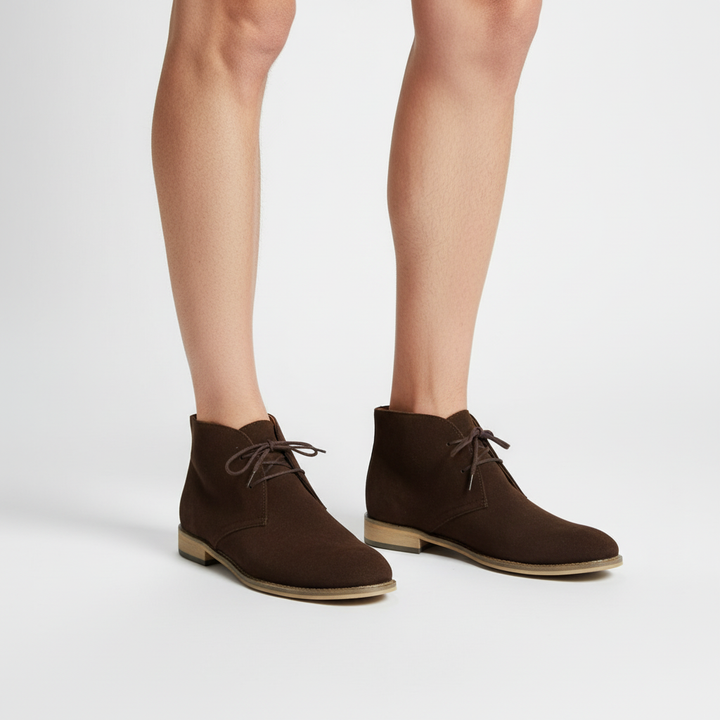 Vintage brown casual men's shoes, Franklin brand, with comfortable and fashionable design.